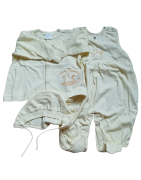 Dárkový set světle žlutý